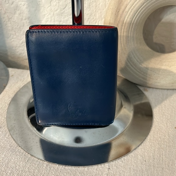 Christian Louboutin  Panettone Studded Bifold  Compact Wallet - Picture 3 of 8